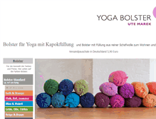 Tablet Screenshot of bolster.de